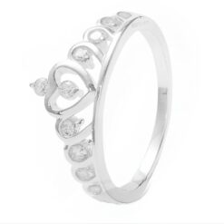 Anillo Corona Con Circones