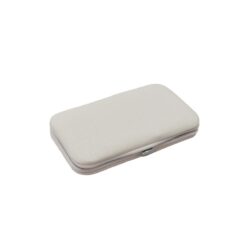 Porta joyas color crema cartera