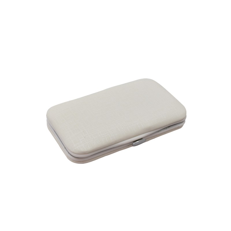 Porta joyas color crema cartera