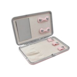 Porta Joyas Color Rosado Cartera