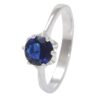 Solitario Cristal Azul
