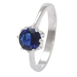 Solitario Cristal Azul