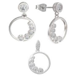 Set Circulo Con Cinco Interior Circones