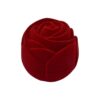 Caja Diseño Rosa Para Aro - Anillo Línea Terciopelo 6 X 6 X 6