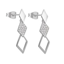 Aro Tres Rombos Y Micro Circones Plata 925